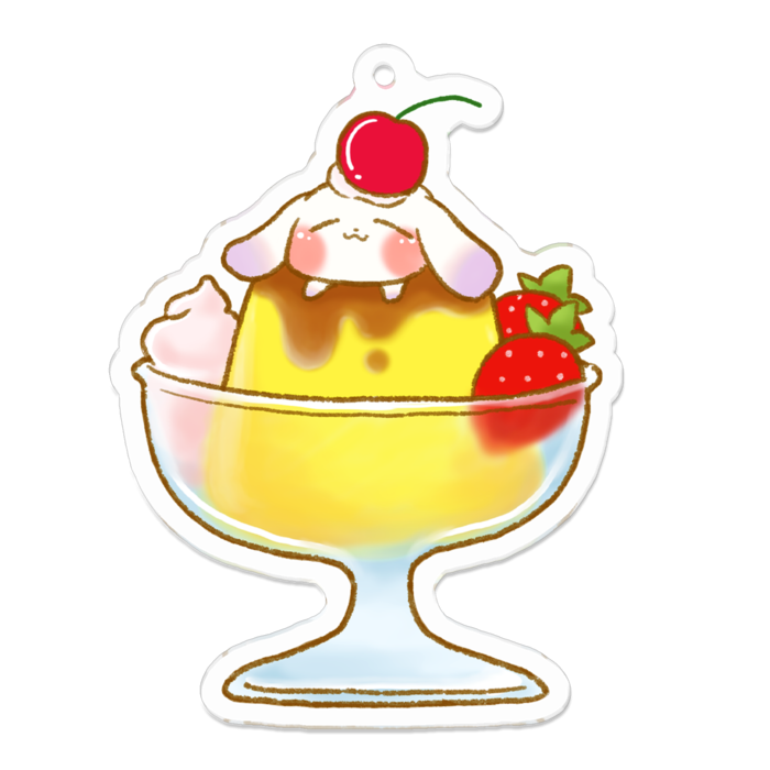 アクリルキーホルダー - 70 x 70 (mm)