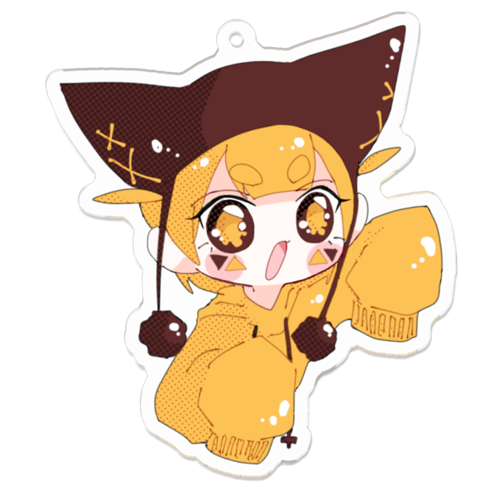 アクリルキーホルダー - 70 x 70 (mm)