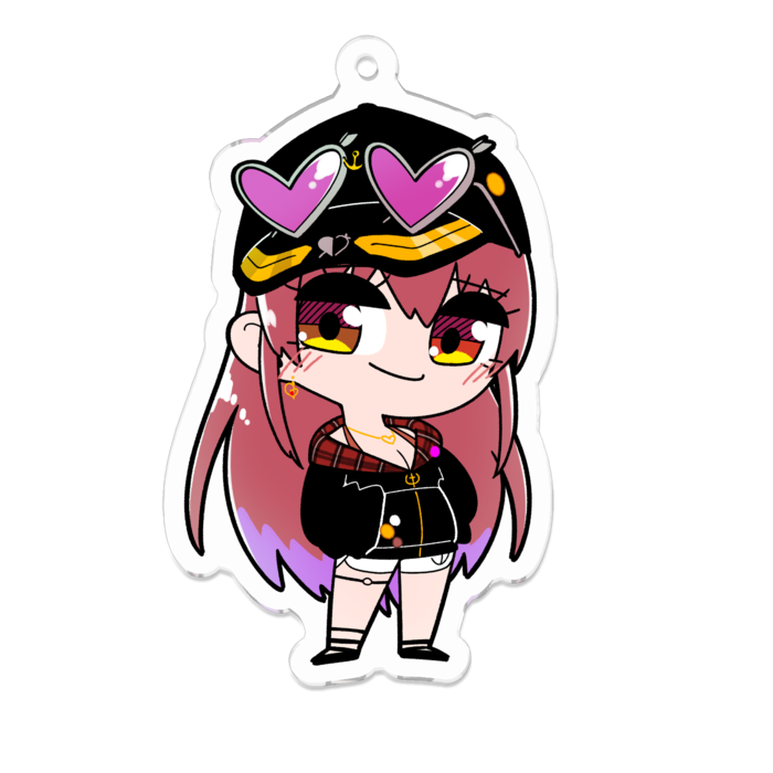 アクリルキーホルダー 通常サイズ