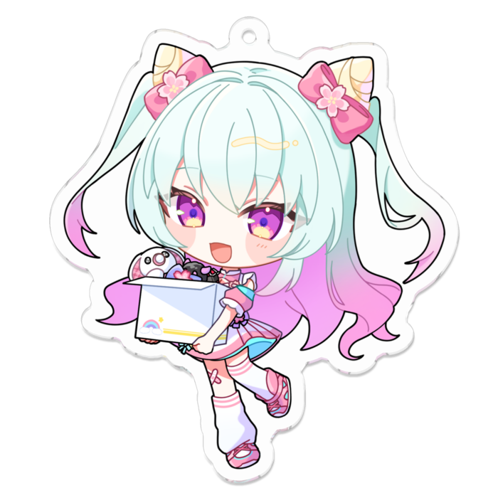 アクリルキーホルダー - 70 x 70 (mm)