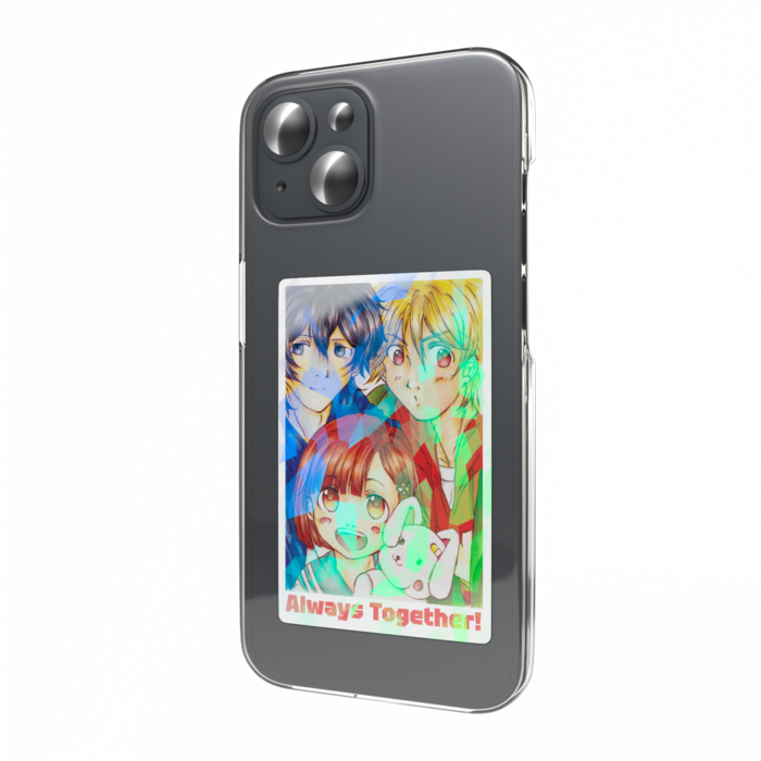 ホログラムスマホステッカー - 縦