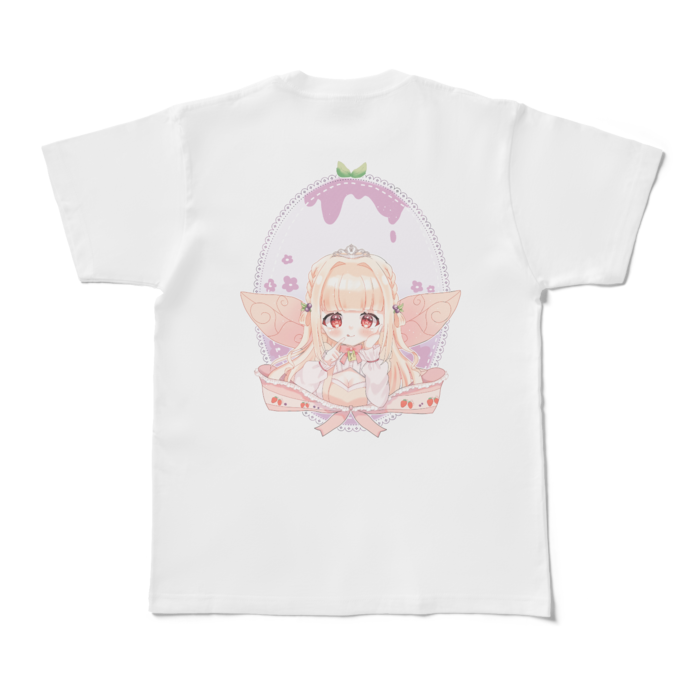 Tシャツ - M - 白　背面