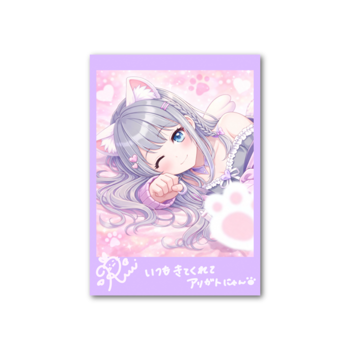 フォト風カード - 縦 - 片面(2)