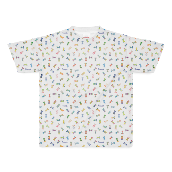 フルグラフィックTシャツ - M - 両面印刷