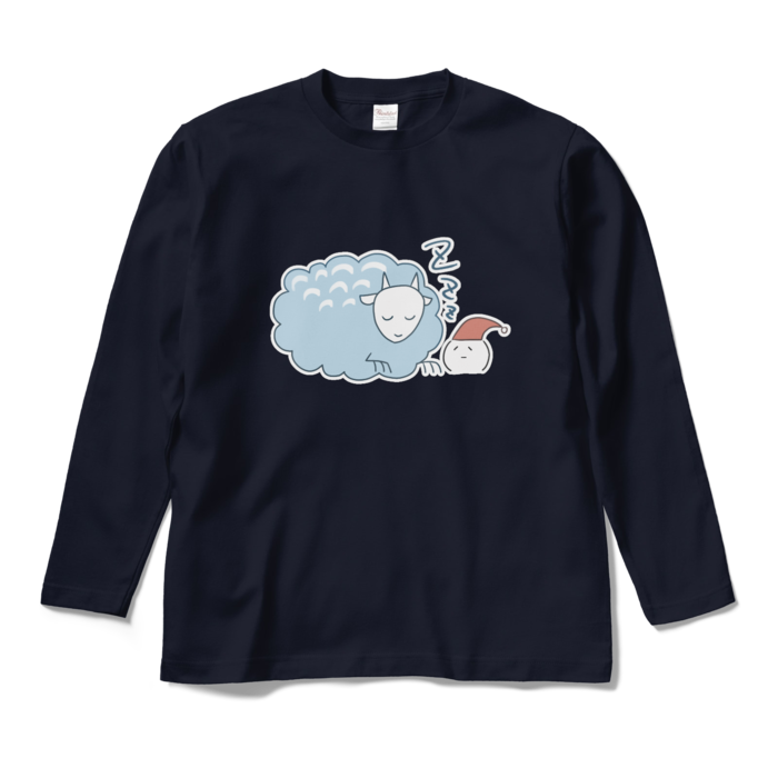 ロングスリーブTシャツ - M - ネイビー