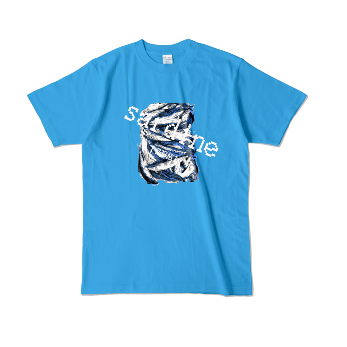 カラーTシャツ - L - ターコイズ (濃色)