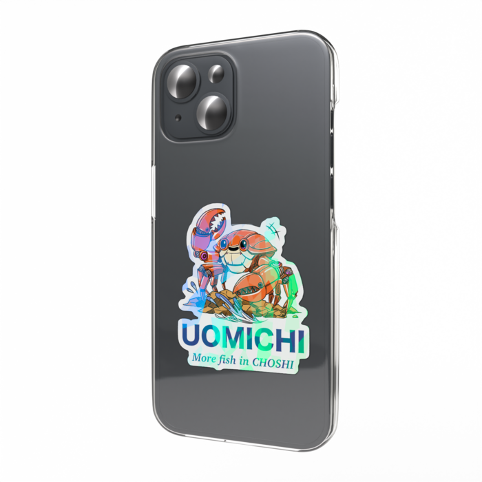 ホログラムスマホステッカー - 縦