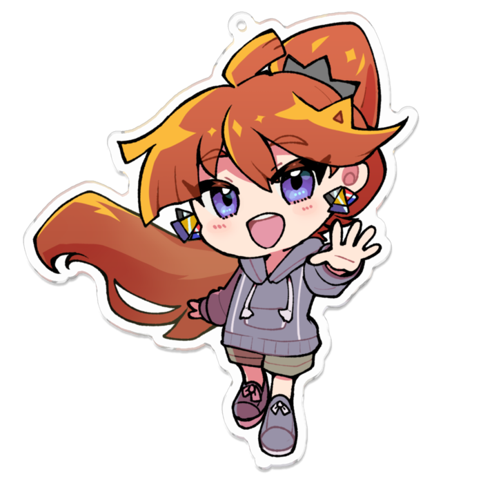 アクリルキーホルダー - 100 x 100 (mm)