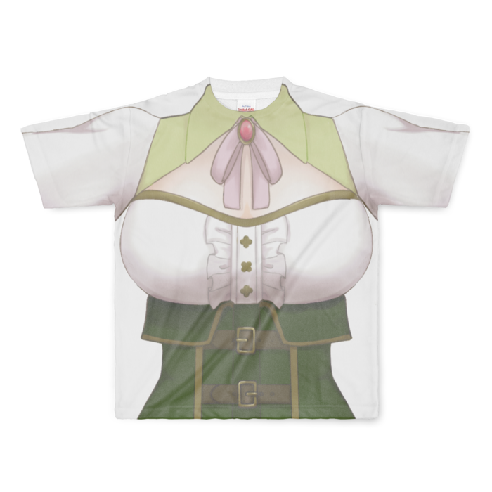 フルグラフィックTシャツ - L - 正面印刷のみ