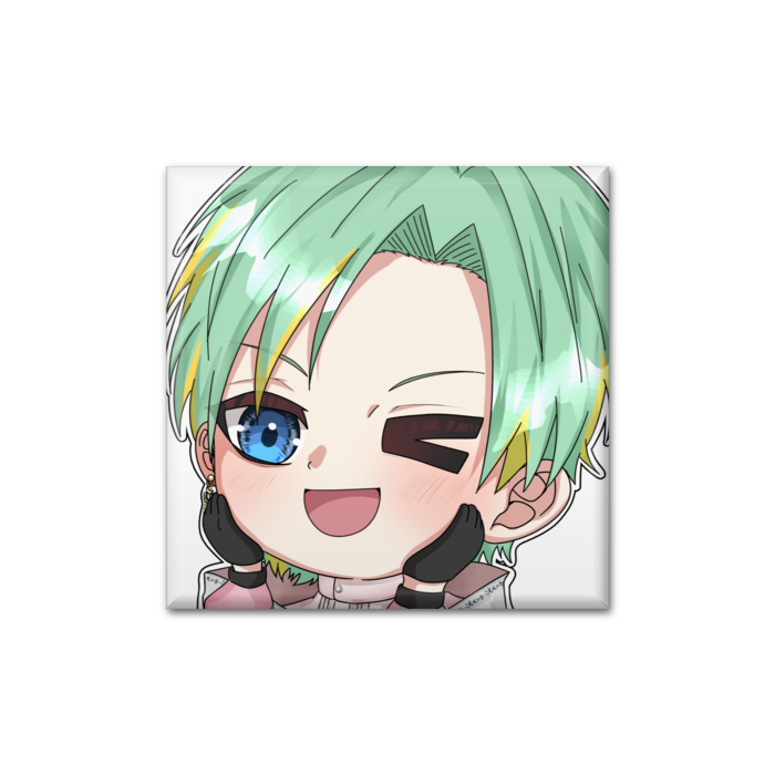 缶バッジ - 四角形40mm