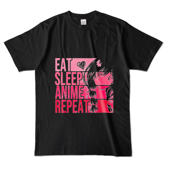 カラーTシャツ - L - ブラック (濃色)