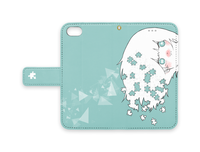 手帳型iPhoneケース - iPhone 8 / 7 - ストラップ穴 あり