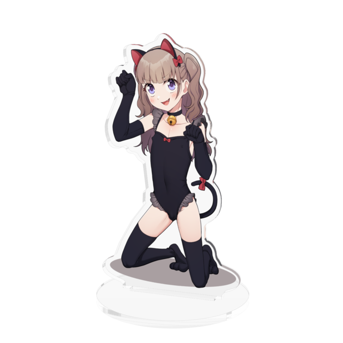 強気アクリルフィギュア - 100x100mm