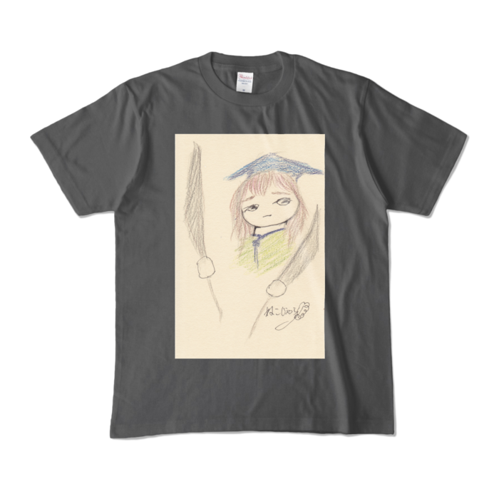 カラーTシャツ - M - チャコール (濃色)