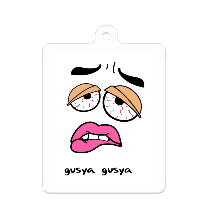 アクリルキーホルダー（愚者4人小） - 50 x 50 (mm)