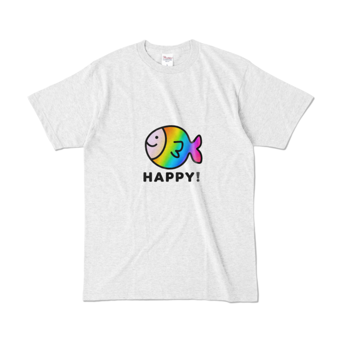 カラーTシャツ - L - アッシュ (淡色)