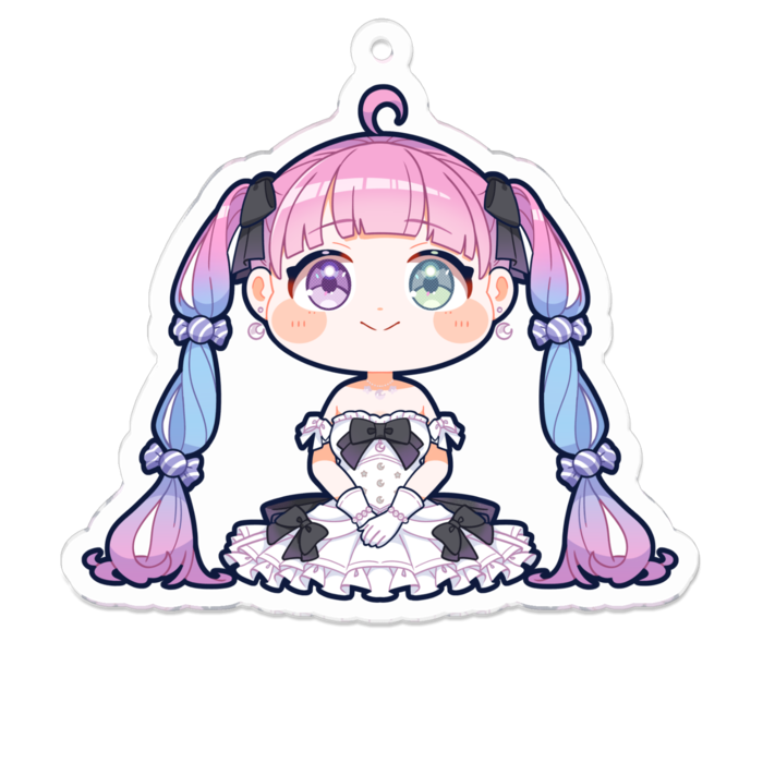 アクリルキーホルダー - 70 x 70 (mm)