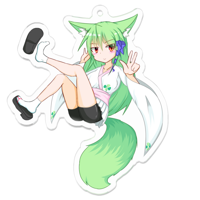 アクリルキーホルダー - 70 x 70 (mm)