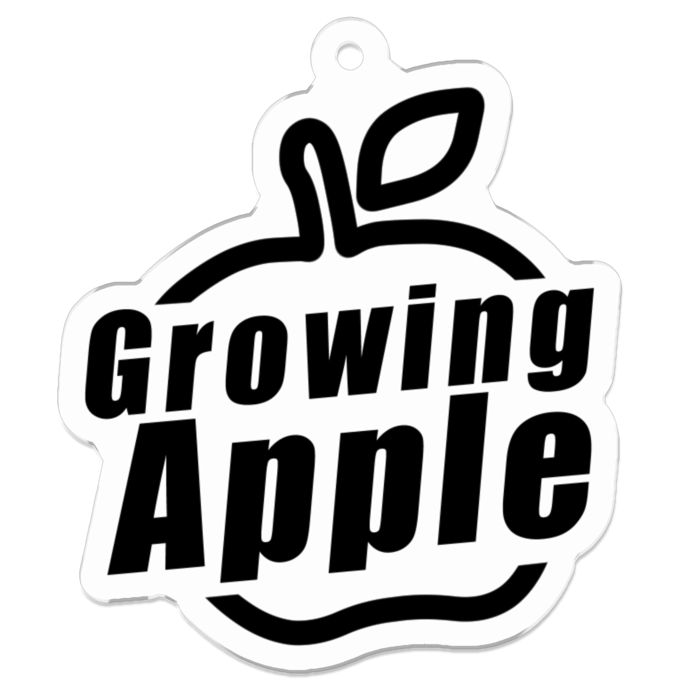 アクリルキーホルダー（コーティング） - 50 x 50 (mm)