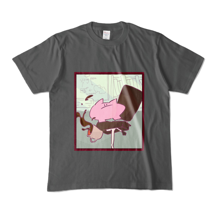 カラーTシャツ - M - チャコール (濃色)