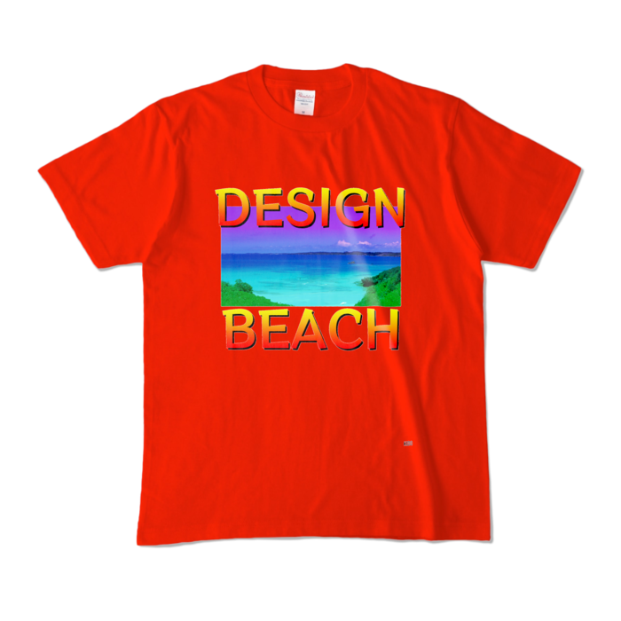 カラーTシャツ - M - レッド (濃色)