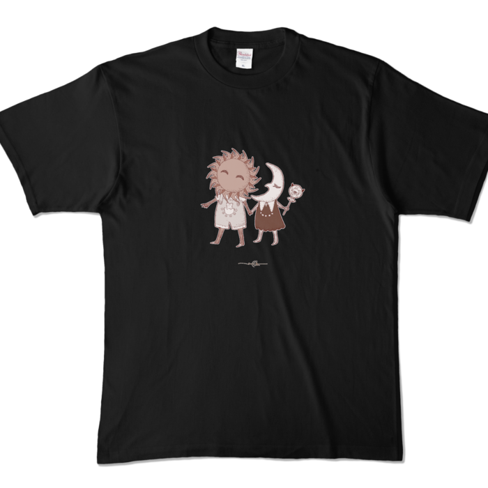 太陽と月の兄弟★深夜 - XL - ブラック 