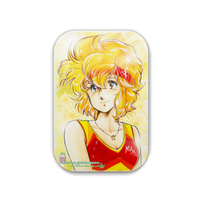 缶バッチ51 x76-ミルキィ先生-おひさま色