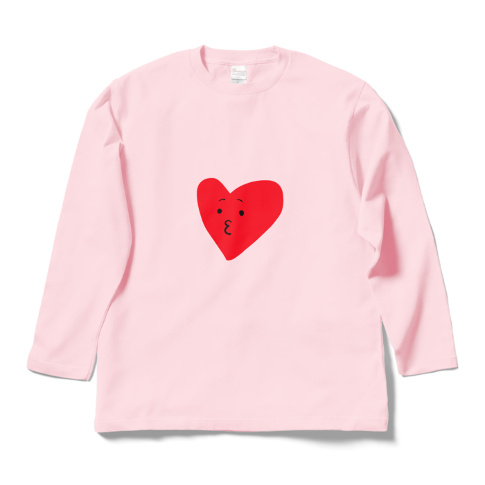 ロングスリーブTシャツ - L - ライトピンク