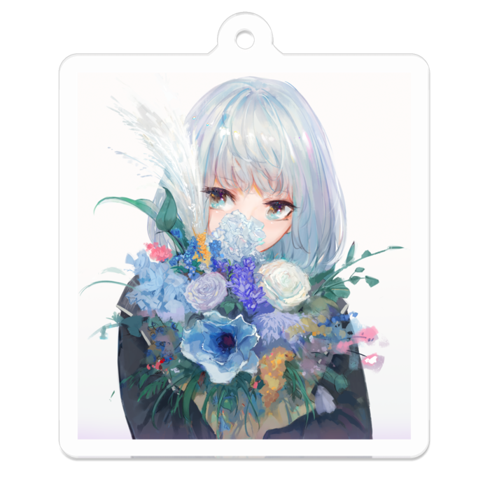 アクリルキーホルダー - 50 x 50 (mm)