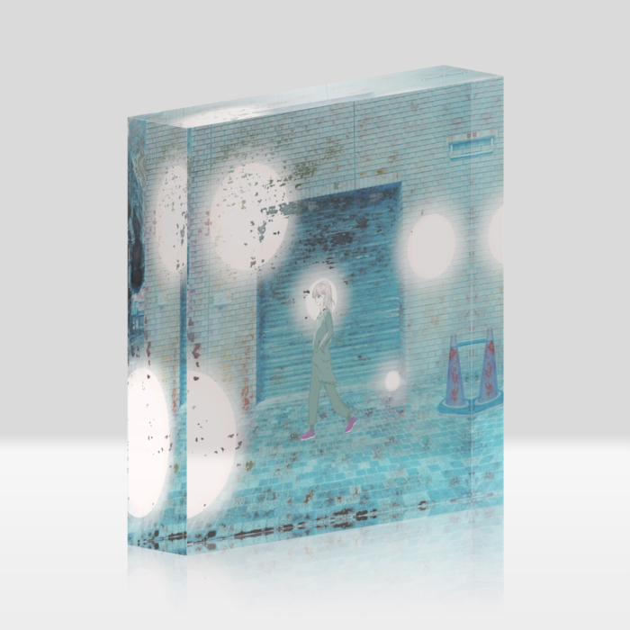 アクリルブロック - 100x100mm(1)
