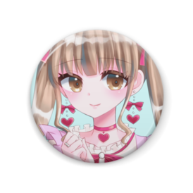 量産型ちゃん缶バッジ 雨水ふみ Booth Booth