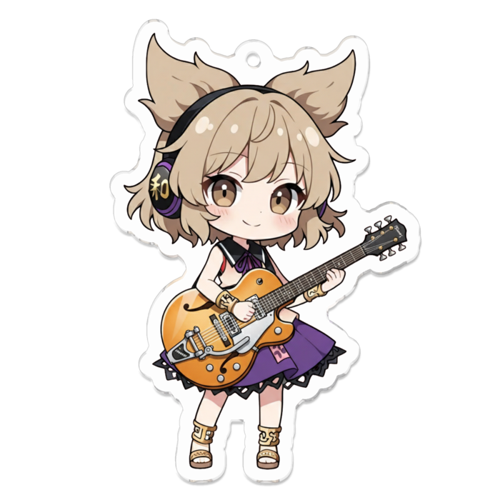 アクリルキーホルダー - 70 x 70 (mm)(キャラのみ)