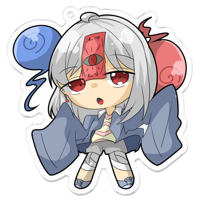 アクリルキーホルダー - 70 x 70 (mm)