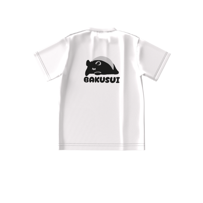 ビッグシルエットTシャツ - S - 背面 ホワイト