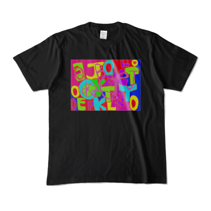 カラーTシャツ - M - ブラック (濃色)