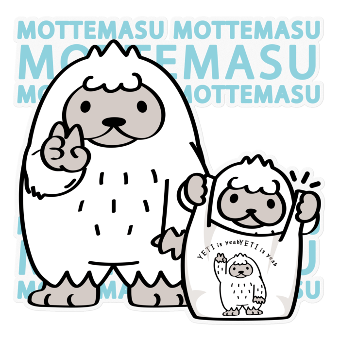 ステッカー - 160 x 160 (mm)(1)