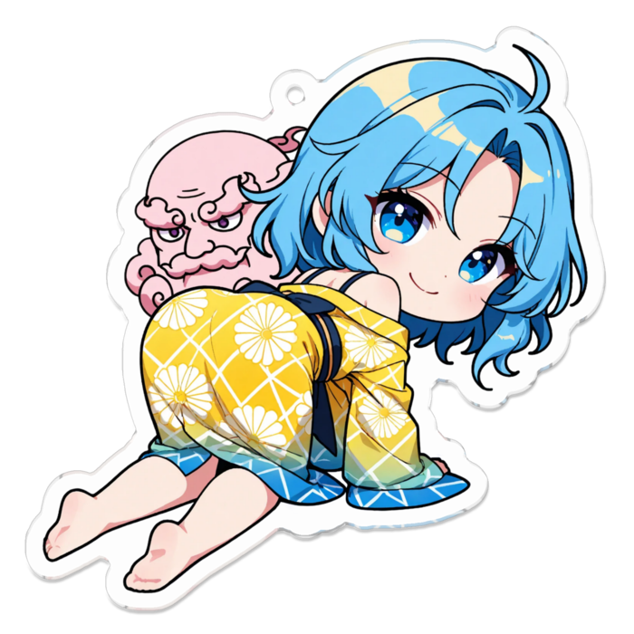 アクリルキーホルダー - 70 x 70 (mm)(ロゴ無し)