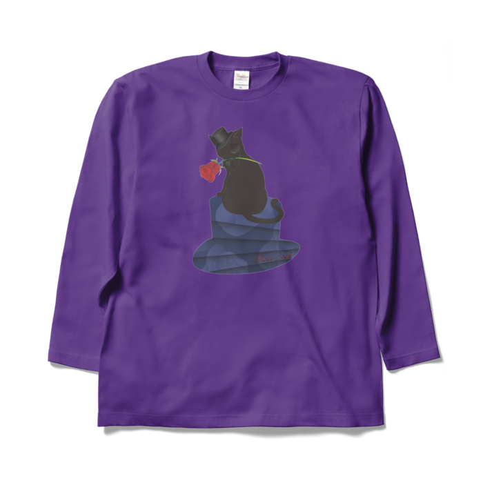 ロングスリーブTシャツ - XL - パープル