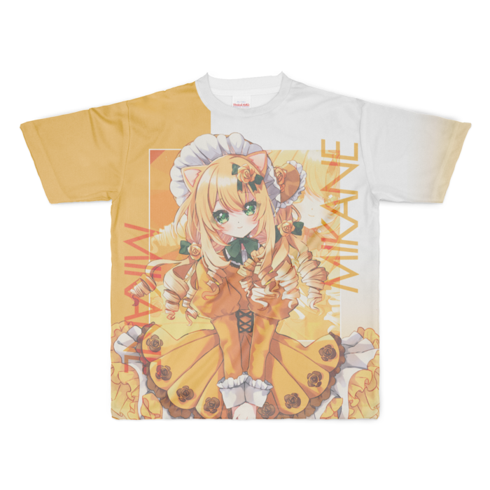 フルグラフィックTシャツ - XL - 両面印刷