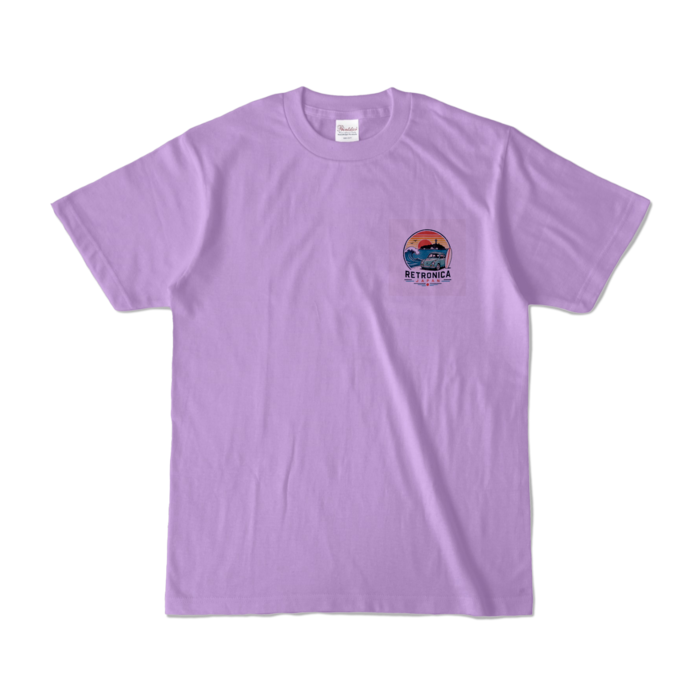 カラーTシャツ - S - ライトパープル (淡色)