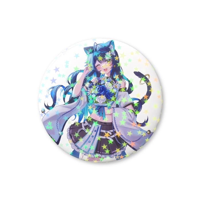 ホログラム缶バッジ - 44mm