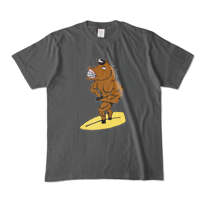 カラーTシャツ - M - チャコール (濃色)