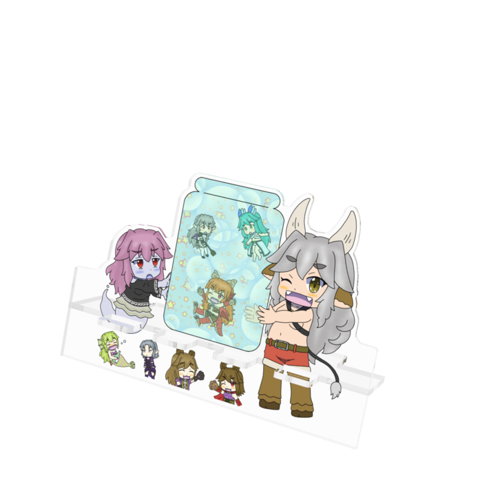 アクリルスマホスタンド - 160x160mm