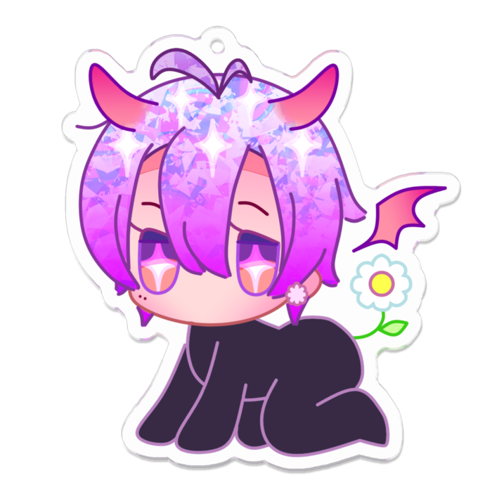 アクリルキーホルダー - 70 x 70 (mm)