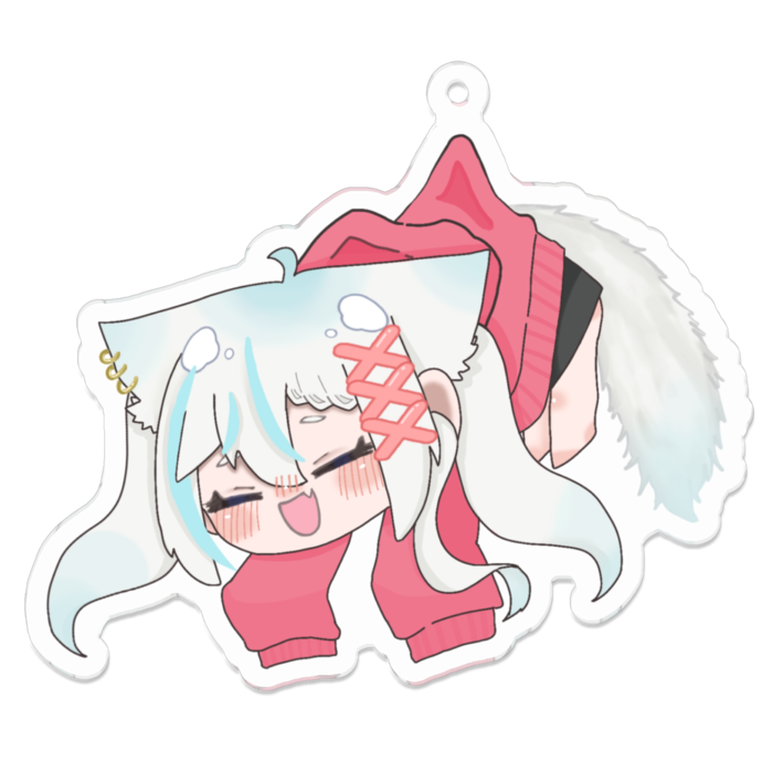 アクリルキーホルダー - 70 x 70 (mm)