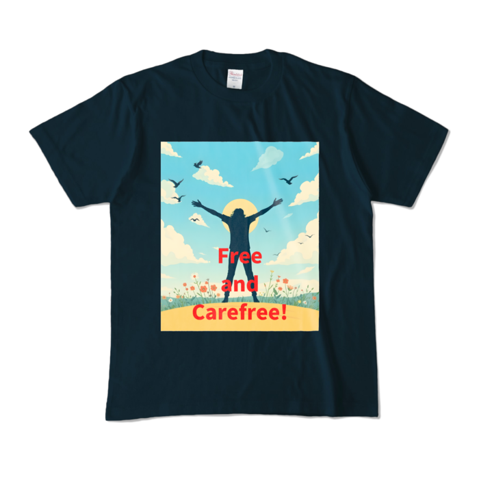 カラーTシャツ - M - ネイビー (濃色)