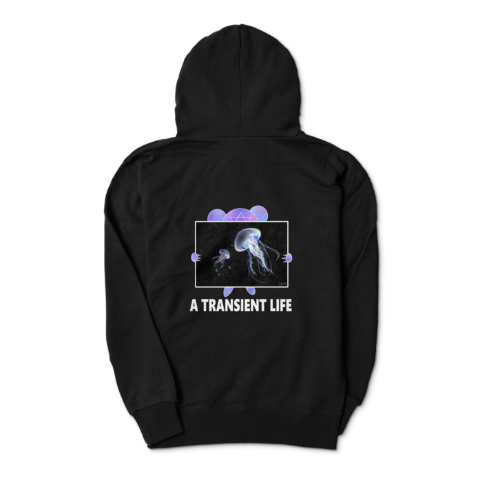 ジップパーカー - S - 背面