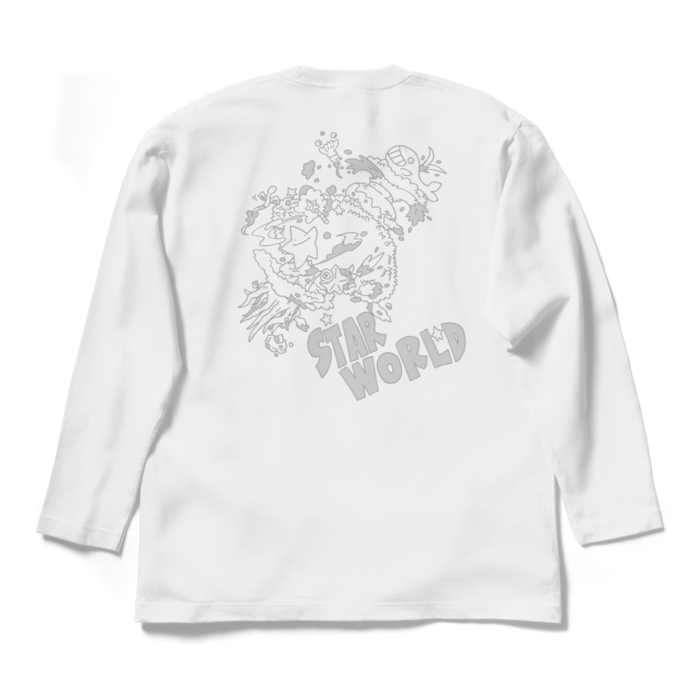 ロングスリーブTシャツ - L - ホワイト