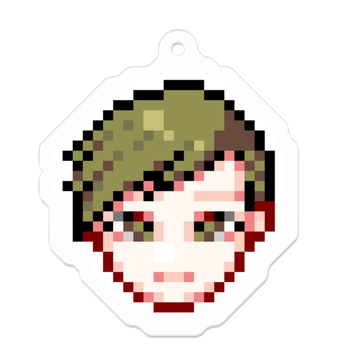 アクリルキーホルダー - 50 x 50 (mm)