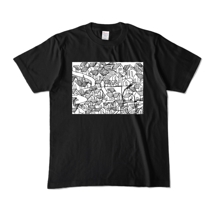 カラーTシャツ - M - ブラック (濃色)